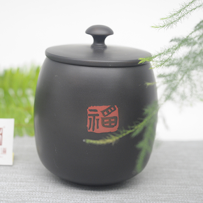 彩填迷你小茶罐