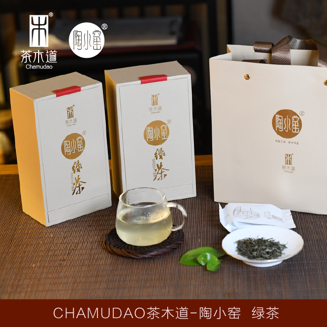 【茶木道-陶小窑 绿茶】礼盒款