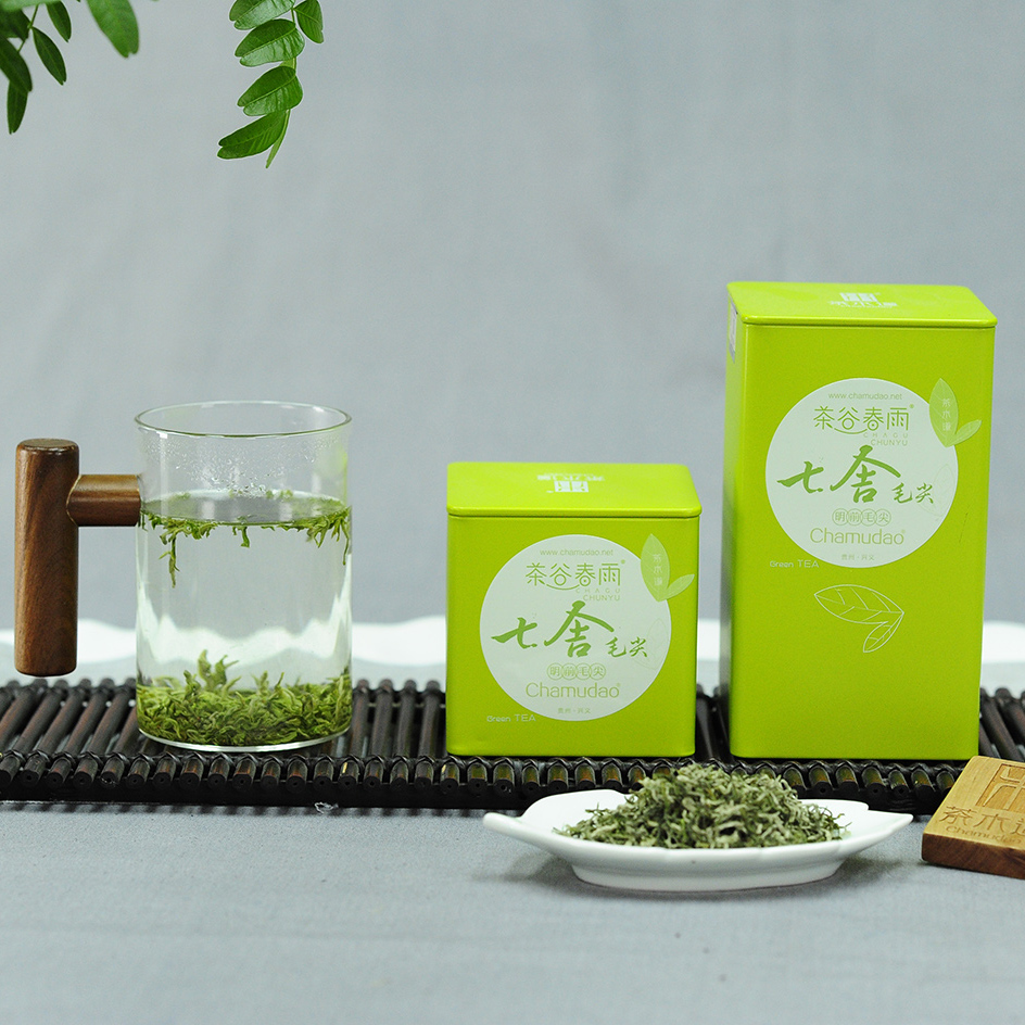 七舍毛尖·明前一级【茶木道、贵州森山绿茶】
